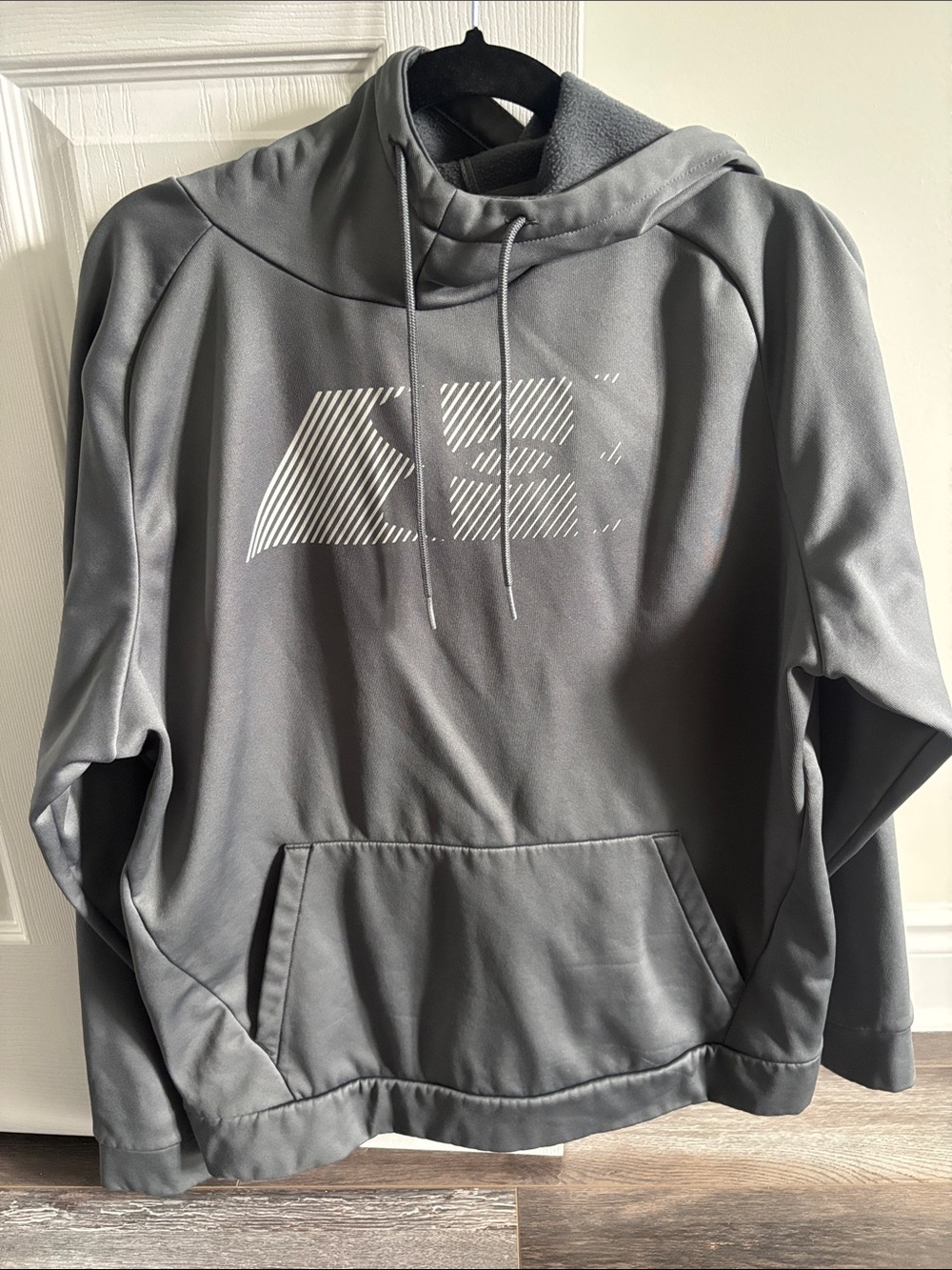 Under Armour Gray Fleece-Lined Hoodie